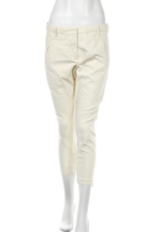 Дамски панталон, Размер M, Цвят Екрю, 54% памук, 42% полиамид, 4% еластан, Цена 36,75 лв.