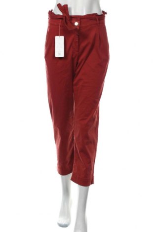 Damskie spodnie Breal, Rozmiar S, Kolor Czerwony, 61% tencel, 37% bawełna, 2% elastyna, Cena 111,95 zł