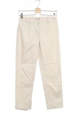 Pantaloni de femei Dolce & Gabbana, Mărime XS, Culoare Ecru, 97% bumbac, 3% elastan, Preț 306,25 Lei