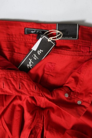 Дамски панталон Get it on by S.Oliver, Размер S, Цвят Червен, Цена 15,47 лв.