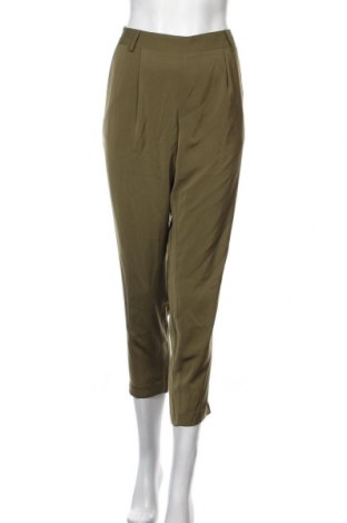 Pantaloni de femei LPB Les P'tites Bombes, Mărime L, Culoare Verde, Poliester, Preț 114,31 Lei