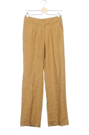 Damskie spodnie Maison 123, Rozmiar XS, Kolor Beżowy, Len, Cena 166,32 zł
