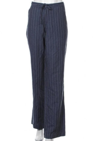 Damskie spodnie Selected, Rozmiar L, Kolor Niebieski, 55% len, 45% bawełna, Cena 121,54 zł