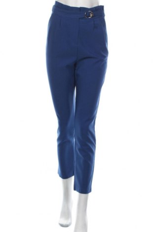Дамски панталон Trendyol, Размер S, Цвят Син, 97% полиестер, 3% еластан, Цена 35,00 лв.