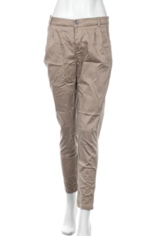 Pantaloni de femei United Colors Of Benetton, Mărime S, Culoare Bej, 98% bumbac, 2% elastan, Preț 23,03 Lei