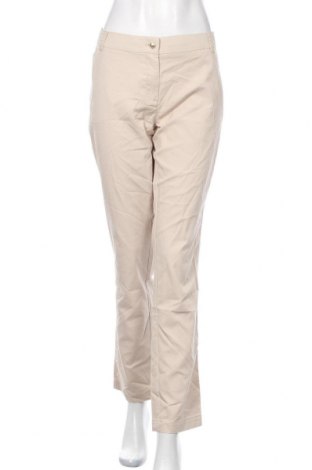 Γυναικείο παντελόνι Zero, Μέγεθος XL, Χρώμα  Μπέζ, 70% βαμβάκι, 30% πολυεστέρας, Τιμή 21,50 €