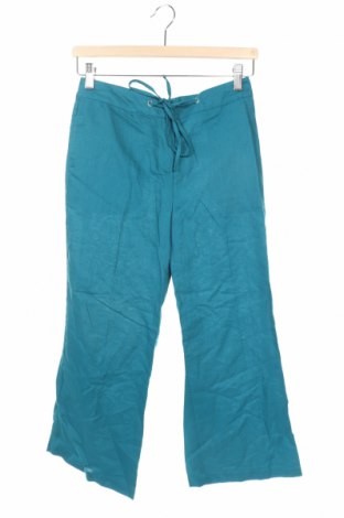 Γυναικείο παντελόνι Zero, Μέγεθος XS, Χρώμα Μπλέ, 55% λινό, 45% βαμβάκι, Τιμή 16,86 €