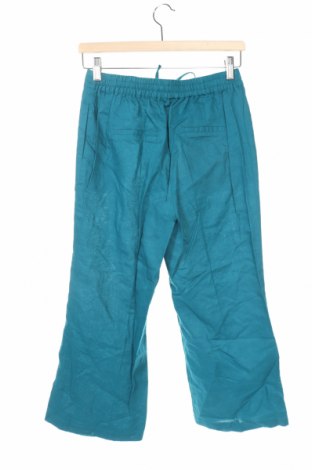 Γυναικείο παντελόνι Zero, Μέγεθος XS, Χρώμα Μπλέ, 55% λινό, 45% βαμβάκι, Τιμή 16,86 €