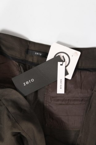 Γυναικείο παντελόνι Zero, Μέγεθος XL, Χρώμα Πράσινο, 65% βισκόζη, 35% λινό, Τιμή 35,83 €