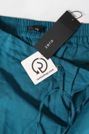 Γυναικείο παντελόνι Zero, Μέγεθος S, Χρώμα Μπλέ, 55% λινό, 45% βαμβάκι, Τιμή 24,54 €
