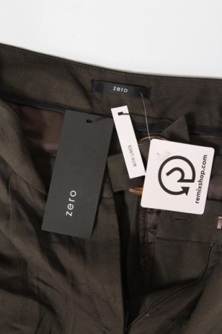 Γυναικείο παντελόνι Zero, Μέγεθος M, Χρώμα Πράσινο, 65% βισκόζη, 35% λινό, Τιμή 35,83 €