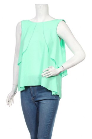Γυναικείο αμάνικο μπλουζάκι Clockhouse, Μέγεθος XL, Χρώμα Πράσινο, Πολυεστέρας, Τιμή 11,13 €