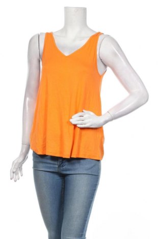 Damska koszulka na ramiączkach Cubus, Rozmiar S, Kolor Pomarańczowy, 95% wiskoza, 5% elastyna, Cena 67,17 zł