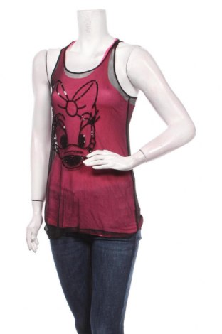 Damska koszulka na ramiączkach Disney, Rozmiar M, Kolor Różowy, 100% poliamid, Cena 67,17 zł