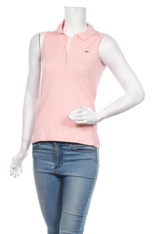 Női trikó Lacoste, Méret M, Szín Rózsaszín, 94% pamut, 6% elasztán, Ár 8 118 Ft