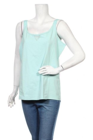 Damska koszulka na ramiączkach Lascana, Rozmiar XL, Kolor Zielony, 92% bawełna, 8% elastyna, Cena 65,31 zł