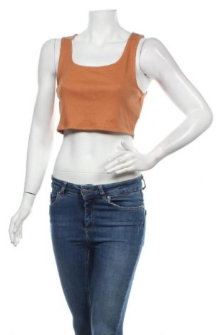 Γυναικείο αμάνικο μπλουζάκι ONLY, Μέγεθος XL, Χρώμα Καφέ, Τιμή 1,76 €