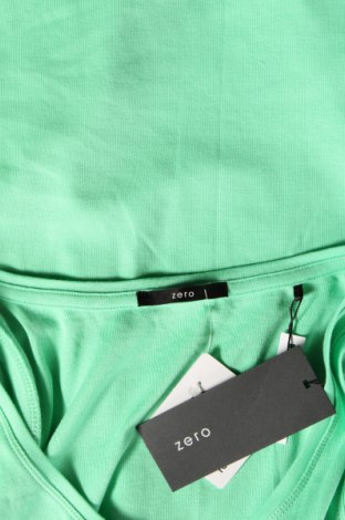 Damska koszulka na ramiączkach Zero, Rozmiar M, Kolor Zielony, 95% bawełna, 5% elastyna, Cena 97,96 zł