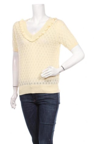Дамски пуловер King Louie, Размер L, Цвят Жълт, Памук, Цена 118,30 лв.