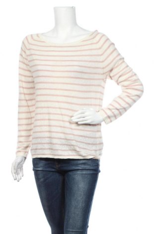 Дамски пуловер Selected Femme, Размер M, Цвят Екрю, 70% лен, 30% памук, Цена 104,30 лв.
