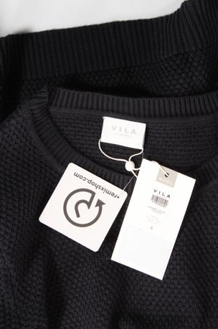 Дамски пуловер Vila, Размер S, Цвят Син, Цена 31,60 лв.