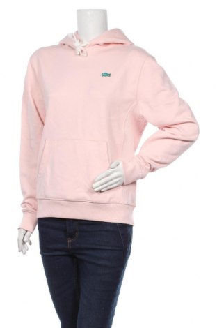 Női sweatshirt Lacoste, Méret S, Szín Rózsaszín, Pamut, Ár 45 497 Ft