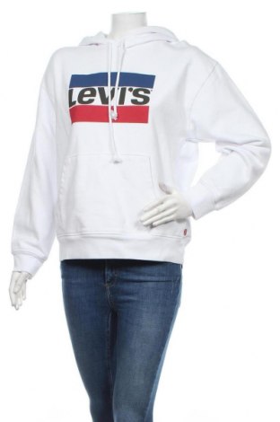 Γυναικείο φούτερ Levi's, Μέγεθος M, Χρώμα Λευκό, Βαμβάκι, Τιμή 48,90 €