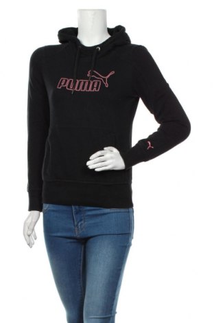 Damen Sweatshirt PUMA, Größe S, Farbe Schwarz, 80% Baumwolle, 20% Polyester, Preis 30,62 €