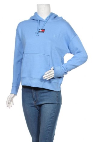 Damen Sweatshirt Tommy Hilfiger, Größe S, Farbe Blau, Baumwolle, Preis 94,43 €
