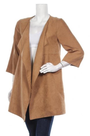 Дамско палто H&M, Размер L, Цвят Кафяв, Цена 36,00 лв.