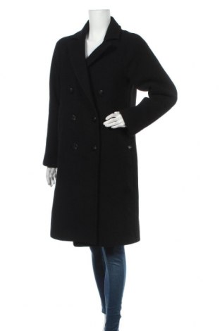 Дамско палто Maison Scotch, Размер S, Цвят Черен, 50% вълна, 50% полиестер, Цена 272,02 лв.