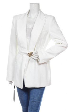 Дамско сако Pinko, Размер L, Цвят Бял, 98% полиестер, 2% еластан, Цена 232,00 лв.