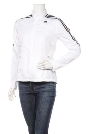 Γυναικείο μπουφάν αθλητικό Adidas, Μέγεθος S, Χρώμα Λευκό, 100% πολυεστέρας, Τιμή 27,22 €