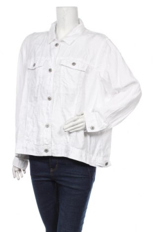 Γυναικείο μπουφάν Jones New York, Μέγεθος XXL, Χρώμα Λευκό, Λινό, Τιμή 27,84 €