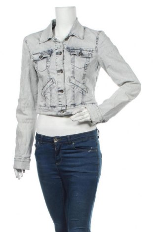 Γυναικείο μπουφάν Vero Moda, Μέγεθος M, Χρώμα Μπλέ, 98% βαμβάκι, 2% ελαστάνη, Τιμή 24,68 €