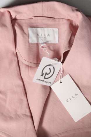Γυναικείο μπουφάν Vila, Μέγεθος XL, Χρώμα Ρόζ , 92% βισκόζη, 8% πολυεστέρας, Τιμή 12,76 €