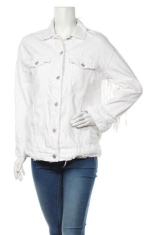 Dámská bunda  Zara Trafaluc, Velikost S, Barva Bílá, Bavlna, Cena  558,00 Kč