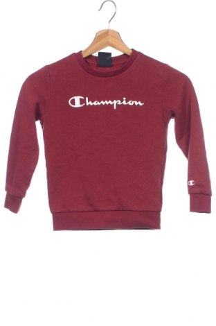 Детска блуза Champion, Размер 4-5y/ 110-116 см, Цвят Червен, 58% памук, 42% полиестер, Цена 24,32 лв.