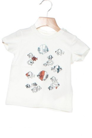 Детска блуза Name It, Размер 6-9m/ 68-74 см, Цвят Бял, 95% памук, 5% еластан, Цена 18,02 лв.