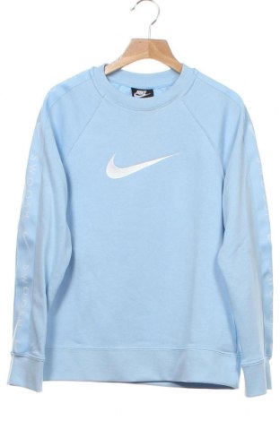 Детска блуза Nike, Размер 9-10y/ 140-146 см, Цвят Син, 80% памук, 20% полиестер, Цена 30,02 лв.