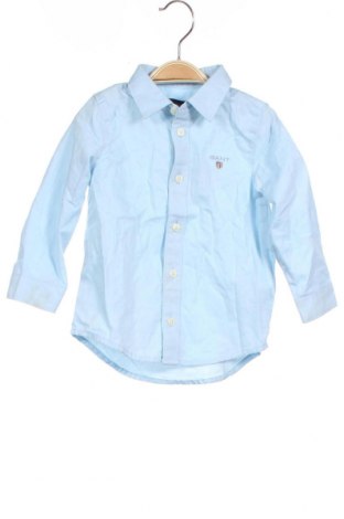 Dětská košile  Gant, Velikost 18-24m/ 86-98 cm, Barva Modrá, Bavlna, Cena  1 511,00 Kč