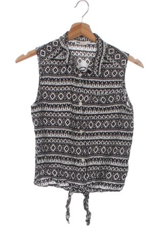 Kinderhemd H&M, Größe 14-15y/ 168-170 cm, Farbe Schwarz, Viskose, Preis 5,11 €