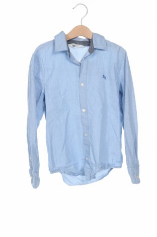 Dětská košile  H&M, Velikost 7-8y/ 128-134 cm, Barva Modrá, Bavlna, Cena  333,00 Kč