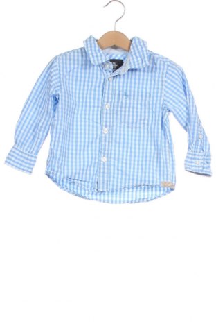 Kinderhemd H&M L.O.G.G., Größe 12-18m/ 80-86 cm, Farbe Blau, Baumwolle, Preis 11,83 €
