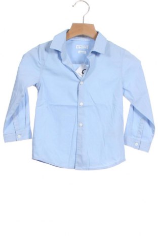 Dziecięca koszula Mayoral, Rozmiar 18-24m/ 86-98 cm, Kolor Niebieski, 72% bawełna, 25% poliamid, 5% elastyna, Cena 103,64 zł