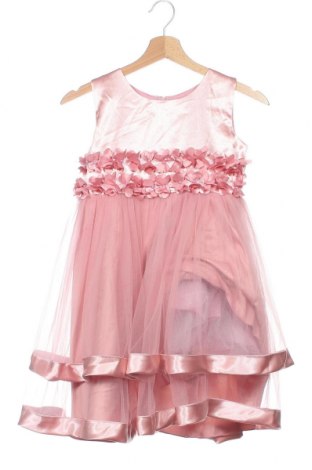 Dětské šaty , Velikost 8-9y/ 134-140 cm, Barva Růžová, 65% polyester, 35% viskóza, Cena  622,00 Kč