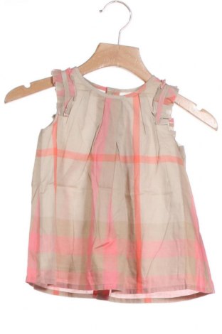 Детска рокля Burberry, Размер 2-3m/ 56-62 см, Цвят Бежов, Памук, Цена 81,12 лв.