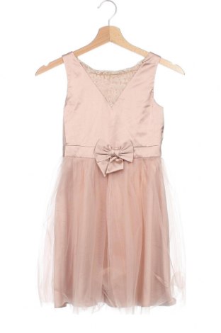 Dětské šaty  Chi Chi, Velikost 7-8y/ 128-134 cm, Barva Béžová, 97% polyester, 3% elastan, Cena  1 121,00 Kč