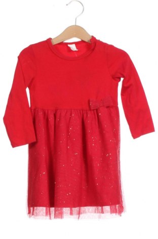Gyerek ruha H&M, Méret 18-24m / 86-98 cm, Szín Piros, Pamut, Ár 7 104 Ft