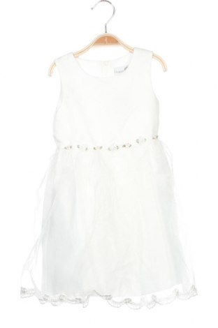 Kinderkleid Happy Girls By Eisend, Größe 12-18m/ 80-86 cm, Farbe Weiß, Polyester, Preis 49,87 €